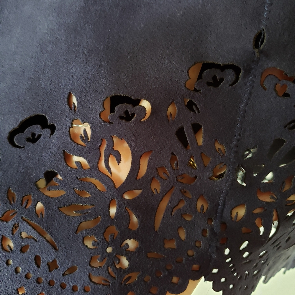Soieblu (Modcloth brand) laser cut body con dress. - Picture 4 of 7